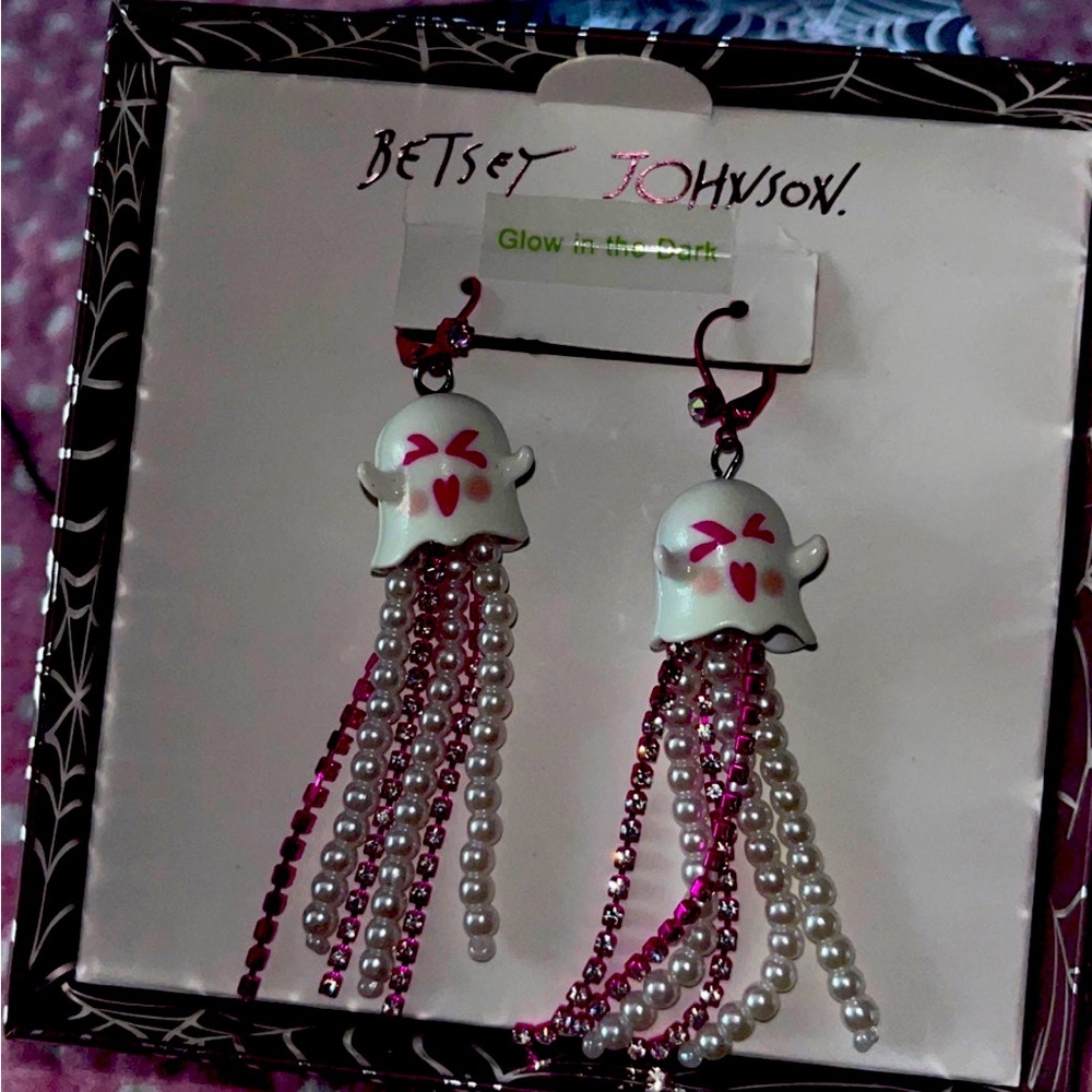 Betsey Johnson Necklace & Earrings